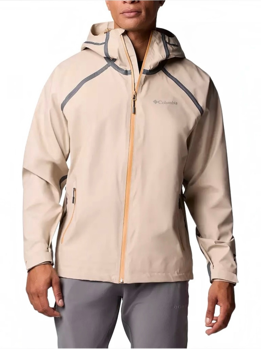 NWT $180 Columbia Men's Reign No Shine Rain Jacket Canoe Men’s Big 2X